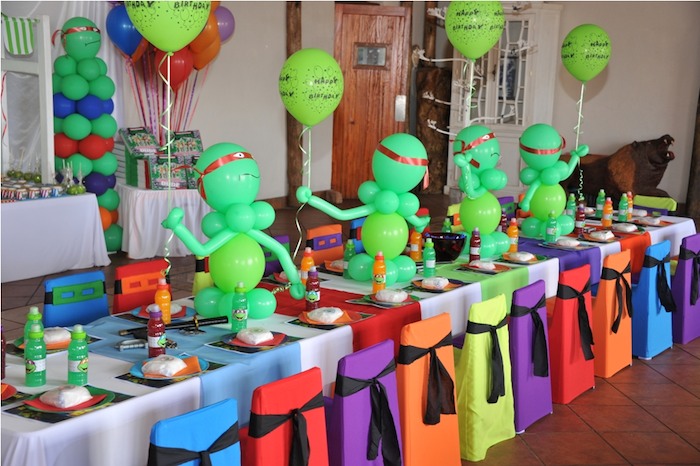 Kara s Party Ideas Ninja Turtle Themed Birthday Party Via Kara s Party 