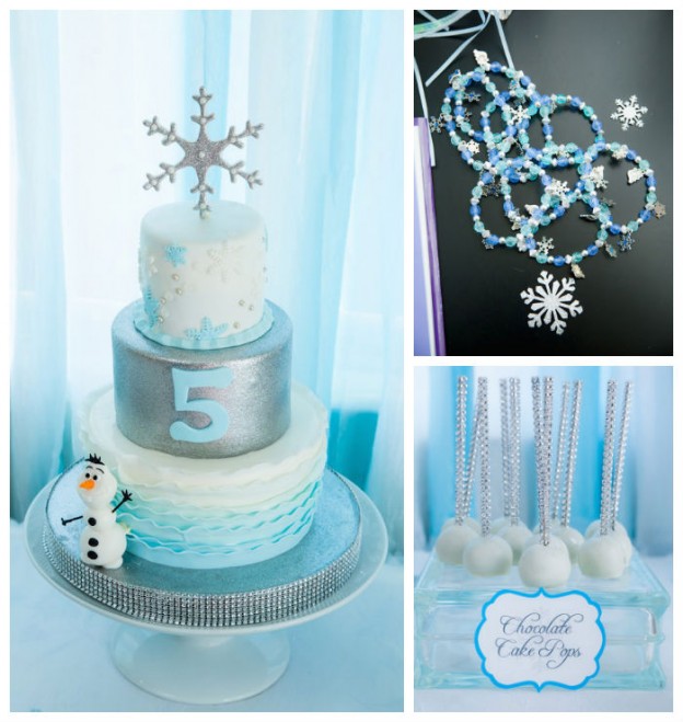 Kara's Party Ideas Frozen Themed Fifth Birthday Party