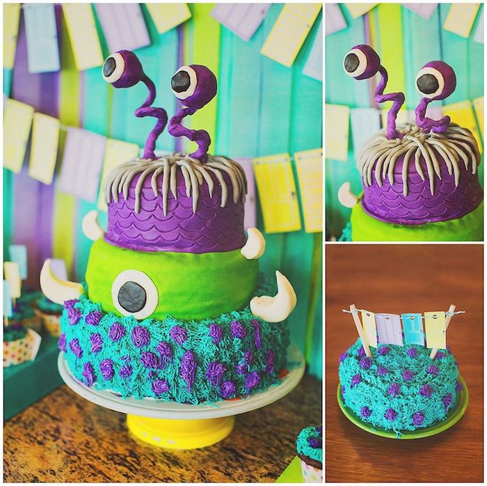 Kara s Party Ideas Monsters Inc Themed Birthday Party Via Kara s Party 