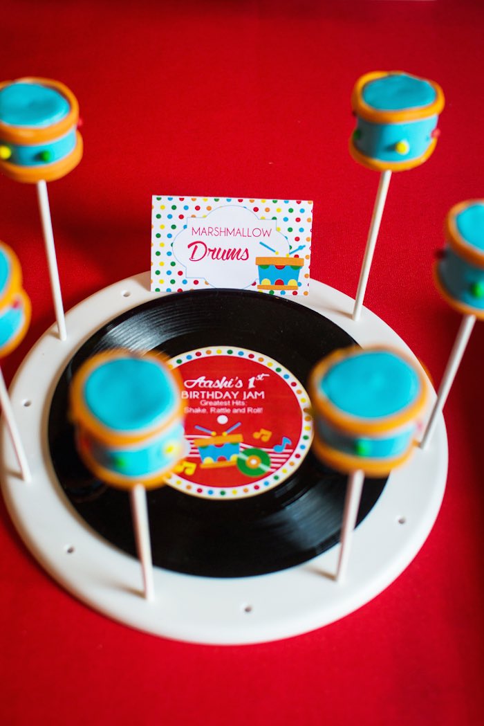 Kara's Party Ideas Baby Jam Musical Themed 1st Birthday Party via Kara ...