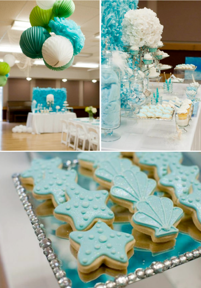 Kara's Party Ideas Under the Sea Mermaid 3rd Birthday Party | Kara's ...