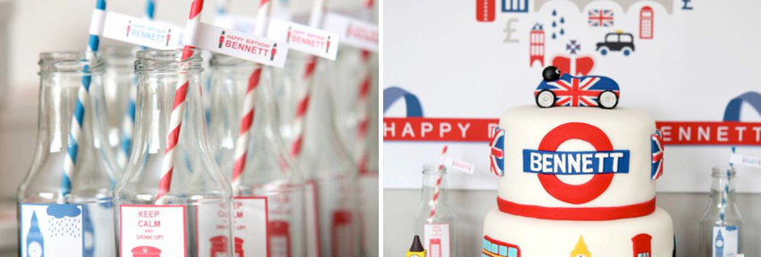 British inspired Keep Calm birthday party via Kara's Party Ideas KarasPartyIdesa.com #british #birthday #party #keep #calm #ideas