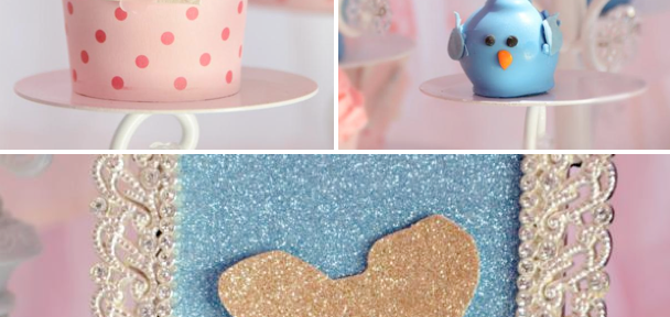 Cinderella themed birthday party via Kara's Party Ideas KarasPartyIdeas.com