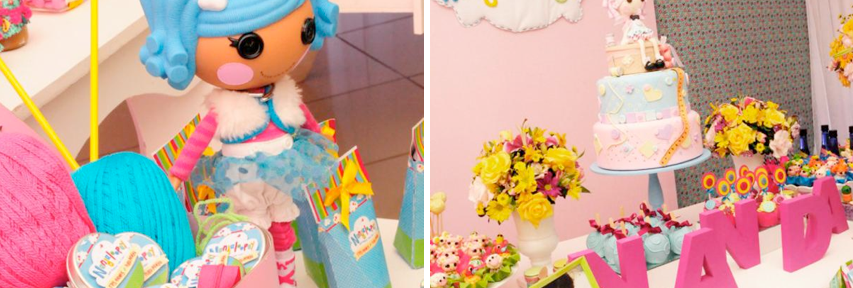 LalaLoopsy themed birthday party via Kara's Party Ideas KarasPartyIdeas.com #lalaloopsy #nanjaloopsy #birthday #party #ideas #cake #supplies #idea #favors #table #dessert (1) (1)