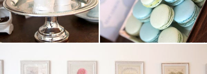 Parisian Paris Cafe themed baby shower via Kara's Party Ideas KarasPartyIdeas.com #baby #shwer #ideas #favors #supplies