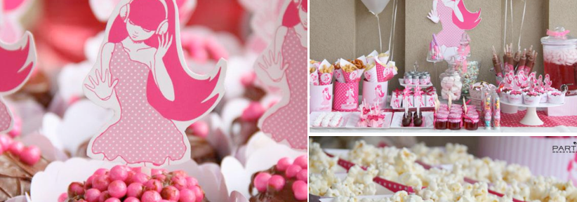 Pink Rock Star Birthday Party via Kara's Party Ideas | KarasPartyIdeas.com