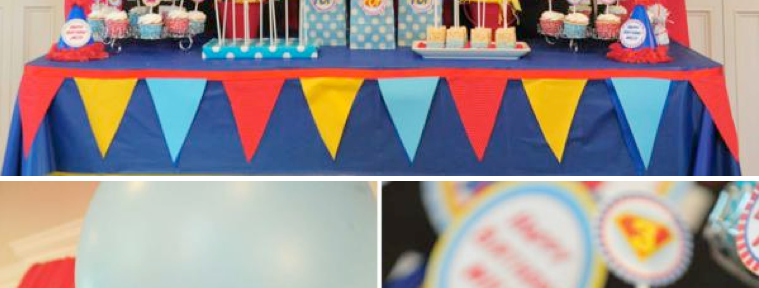 #Superhero #Birthday Party via Kara's #Party #Ideas KarasPartyIdeas.com