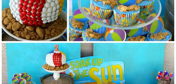 Beach Ball Birthday Bash via Kara's Party Ideas | Kara'sPartyIdeas.com #beach #ball #birthday #bash (24)