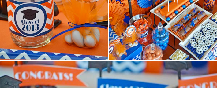 Graduation party Congratulations Grad party with printables via Kara's Party Ideas KarasPartyIdeas.com #graduation #party #ideas #congrats #congratulations #2013