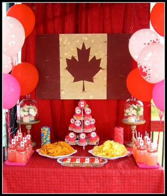 Kara's Party Ideas Canada Day Party | Kara's Party Ideas