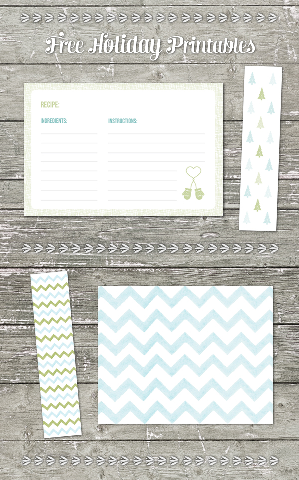 Kara's Party Ideas FREE Holiday Printables from Thank You Cards Shop ...