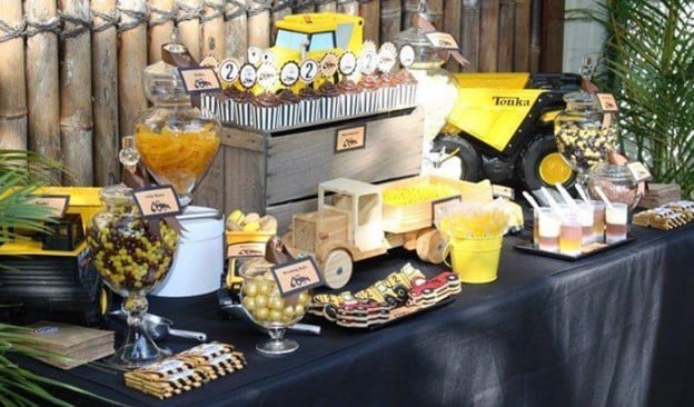 #construction #truck #party #planning #ideas #decorations #supplies #idea (8)