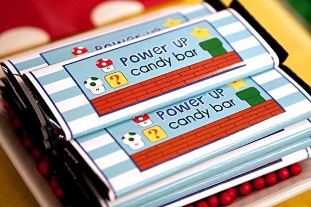 Mario Gamer Party via Kara's Party Ideas #Mario #VideoGames #PartyIdea #PartyDecorations (9)