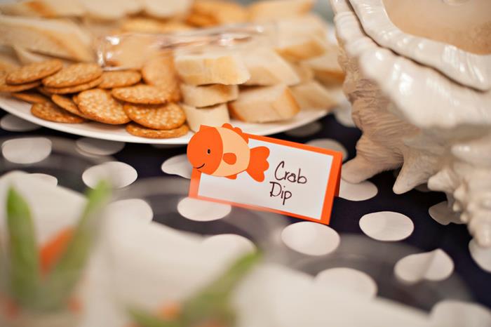 Kara's Party Ideas Fish Themed First Birthday Party | Kara's Party Ideas