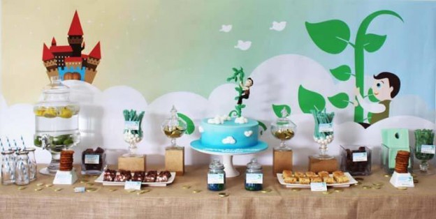 Jack in the Beanstalk Party via Kara's Party Ideas Kara'sPartyIdeas.com #JackInTheBeanstalk #PartyIdeas #MagicBeans #Supplies #Fairytale (6)