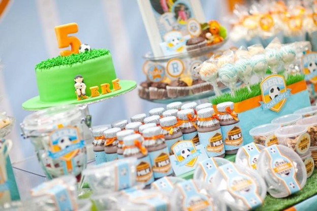 Girl Soccer Party via Kara's Party Ideas | Kara'sPartyIdeas.com #Girl #Soccer #Party #Ideas #Supplies (4)