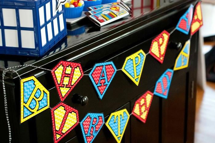 Kara's Party Ideas Superhero Party on a Budget | Kara's Party Ideas