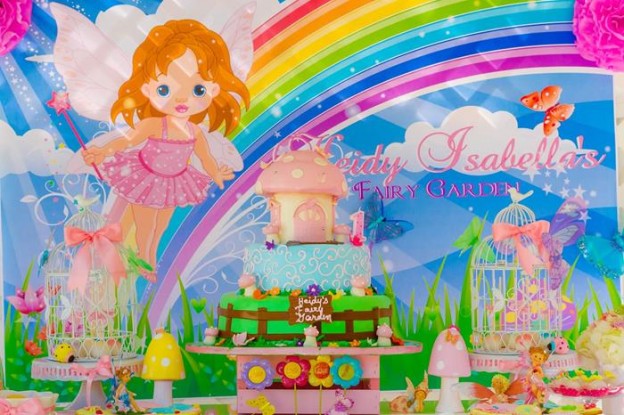 Magical Fairy Garden 1st Birthday Party with Such Cute Ideas via Kara's Party Ideas | KarasPartyIdeas.com #Fairies #Butterflies #Enchanted #Party #Ideas #Supplies (9)