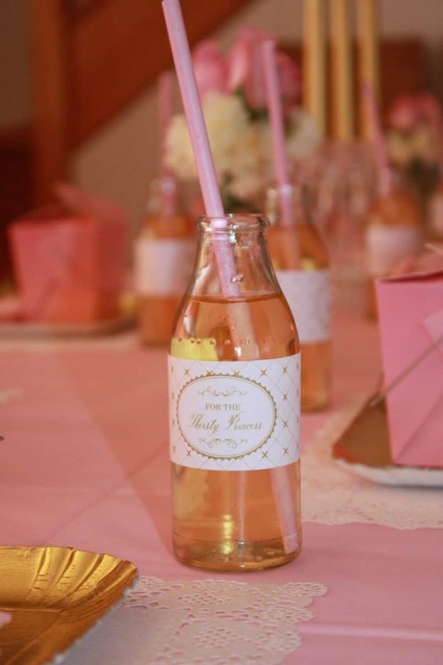Kara's Party Ideas Pink and Gold Royal Princess 5th Birthday Party ...
