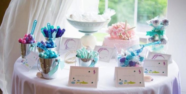 Whimsical Mermaid Party Full of Really Cute Ideas via Kara's Party Ideas | KarasPartyIdeas.com #UnderTheSea #Ocean #Party #Ideas #Supplies (30)