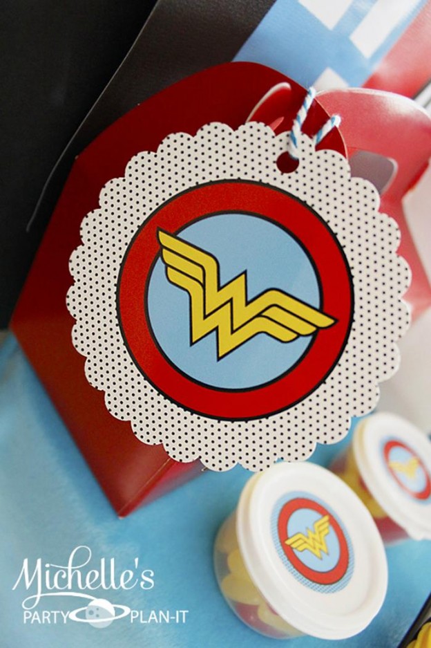 Kara's Party Ideas Wonder Woman Themed Party | Kara's Party Ideas