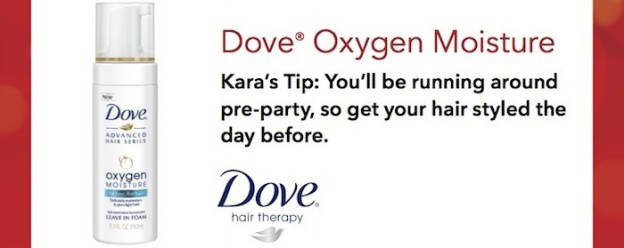 Red Carpet Party Tips and Ideas via Kara Allen Dove Hair People Magazine KarasPartyIdeas.com