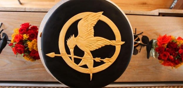 Hunger Games Party with Such Awesome Ideas via Kara's Party Ideas Kara Allen KarasPartyIdeas.com #HungerGamesCatchingFire #TweenParty #PartyIdeas #Supplies (2)
