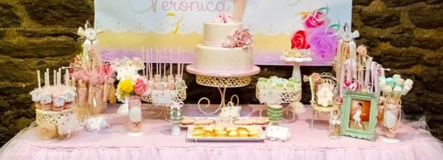 Sweet Ballerina Themed 1st Birthday Party with So Many Really Cute Ideas via Kara's Party Ideas KarasPartyIdeas.com #BalletParty #VintageBallerina #PartyIdeas #Supplies (31)