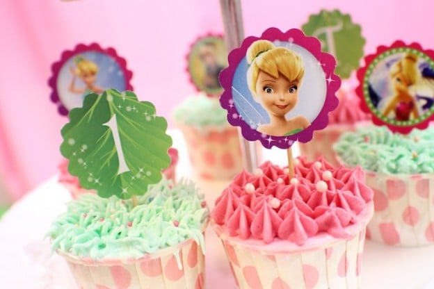 Tinkerbell Themed Birthday Party with Tons of really Cute Ideas via Karas's Party Ideas Kara Allen KarasPartyIdeas.com #Tinkerbell #Fairies #PartyIdeas (15)