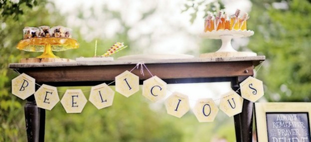 Winnie the Pooh Party with Lots of Really Cute Ideas via Kara's Party Ideas | KarasPartyIdeas.com #PoohBear #HundredAcreWoods #PartyIdeas #Supplies (28)