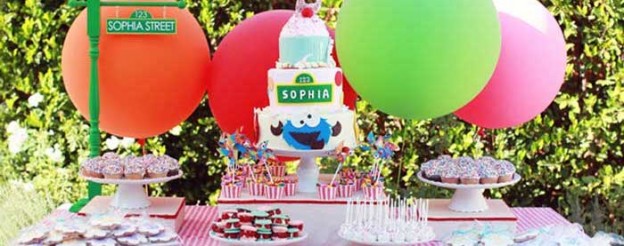 sesame street birthday party via Kara's party ideas karaspartyideas.com