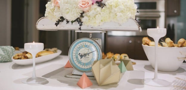 Modern Meets Vintage Baby Shower with Lots of REALLY CUTE IDEAS via Kara's Party Ideas KarasPartyIdeas.com #girlbabyshower #modernbabyshower #partyideas #partydecor (73)