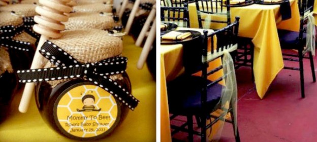 bee themed baby shower via Kara's party ideas karaspartyideas.com