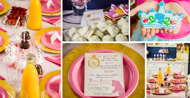 Princess Brunch with Lots of Cute Ideas via Kara's Party Ideas KarasPartyIdeas.com #princessparty #girlyparty #disney #partydecor #partyideas (1)