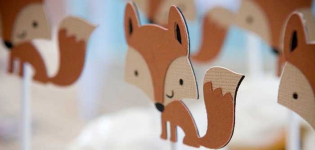 Fox Themed 1st Birthday Party with Such Cute Ideas via Kara's Party Ideas KarasPartyIdeas.com #foxparty #firstbirthdayparty #woodlandparty #partydecor #partyideas (1)