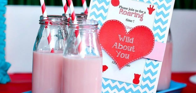 Wild About You Jungle Party with Such Cute Ideas via Kara's Party Ideas KarasPartyIdeas.com #valentinesday #bridalshower #loveparty #partydecor #partyideas (1)