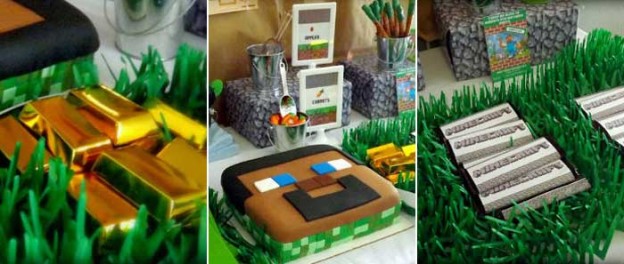 Minecraft themed birthday party with Lots of Really Fun Ideas via Kara's Party Ideas KarasPartyIdeas.com #minecraftparty #minecraft #tweenparty #partyideas (2)