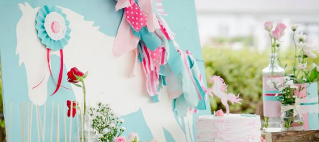 Pink and Teal Pony themed birthday party with So Many Cute Ideas via Kara's Party Ideas KarasPartyIdeas.com #ponyparty #ponypartyideas #partydecor (2)