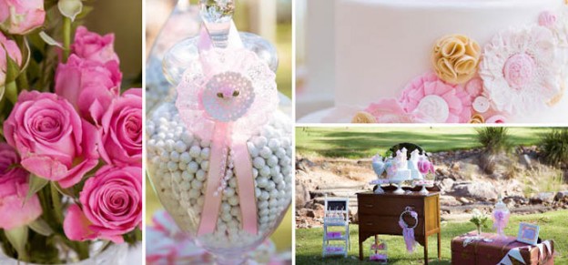 Vintage Princess themed birthday Tea Party with Lots of REALLY CUTE IDEAS via Kara's Party Ideas | Cake, decor, cupcakes, games and more! KarasPartyIdeas.com #vintageteaparty #princessteaparty #vintageprincessparty #teaparty #princessparty #partyideas #partydecor (1)