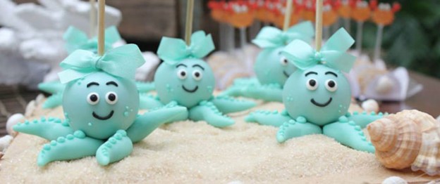 Under the Sea themed birthday party with Lots of Really Cute Ideas via Kara's Party Ideas | Cake, decor, cupcakes, favors, printables, and MORE! #oceanparty #undertheseaparty #underthesea #partyplanning #partystyling #eventstyling #partyideas (1)