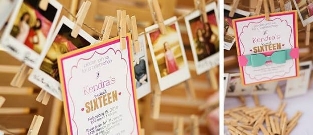 Pink and Gold Sweet 16 Party with Such Cute Ideas via Kara's Party Ideas | Cake, cupcakes, desserts, games, and MORE! KarasPartyIdeas.com #sweetsixteen #girlyparty #sixteenthbirthdayparty #partydecor #partyideas #partyplanning (2)