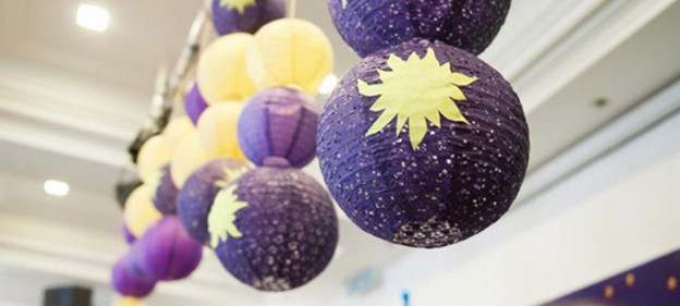 Rapunzel + Tangled themed birthday party with So Many Cute Ideas via Kara's Party Ideas | KarasPartyIdeas.com Full of decorating tips, cake, games, favors, printables, and MORE! #tangledparty #rapunzelparty #tangled #partyideas #partyplanning #eventstyling (1)