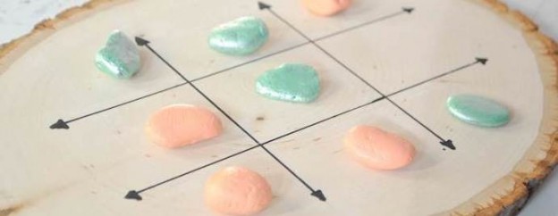 Tic Tac Toe Camp Craft Party Idea via Kara Allen KarasPartyIdeas.com Michaels Maker #MichaelsMakers-2