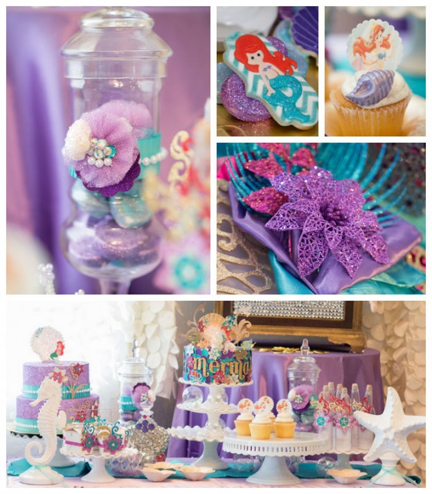 Kara's Party Ideas Little Mermaid Under The Sea Birthday Party | Kara's ...