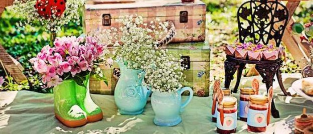 Summer Picnic themed birthday party with So Many Cute Ideas via Kara's Party Ideas | Cake, decor, favors, games, and more! KarasPartyIdeas.com #picnic #picnicparty #partyideas #partyplanning #partydecor #partydesign (1)