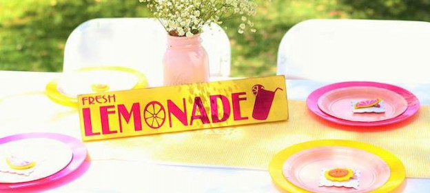 Sunshine and Lemonade themed birthday party with So Many Adorable Ideas via Kara's Party Ideas! Full of decorating tips, ideas, recipes, favors, cakes, games, and MORE! KarasPartyIdeas.com #sunshineparty #sunshine #lemonadestand #sunparty #partydesigner #partyideas #partydecor (1)