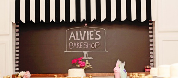 Vintage Bake Shop 8th birthday party via Kara's Party Ideas KarasPartyIdeas.com Printables, cake, invitation, decor, cupcakes, etc! #bakingparty #cookingparty #vintagebakeshop (1)