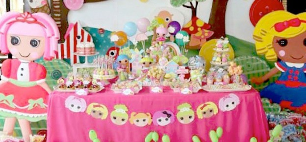Lalaloopsy themed birthday party via Kara's Party Ideas KarasPartyIdeas.com #lalaloopsy #karaspartyideas Invitation, decor, supplies, favors, cake and more! (1)