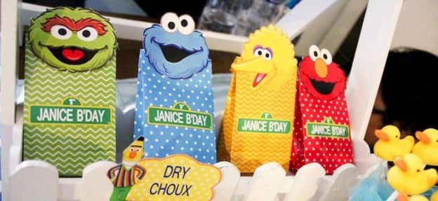 Adorable Sesame Street themed birthday party via Kara's Party Ideas KarasPartyIdeas.com Printables, cake, cupcakes, invitation, games and more! #karaspartyideas #sesamestreet (1)