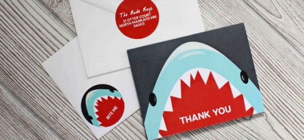 Shark themed birthday party via Kara's Party Ideas KarasPartyIdeas.com Printables, favors, recipes, supplies, and more! #sharkparty #karaspartyideas (1)